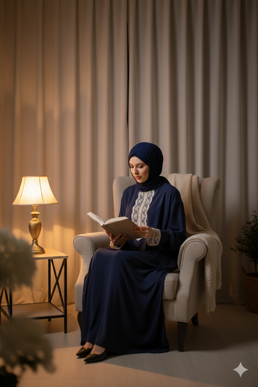 Tek Parça Başörtülü Kadın Namaz Elbisesi